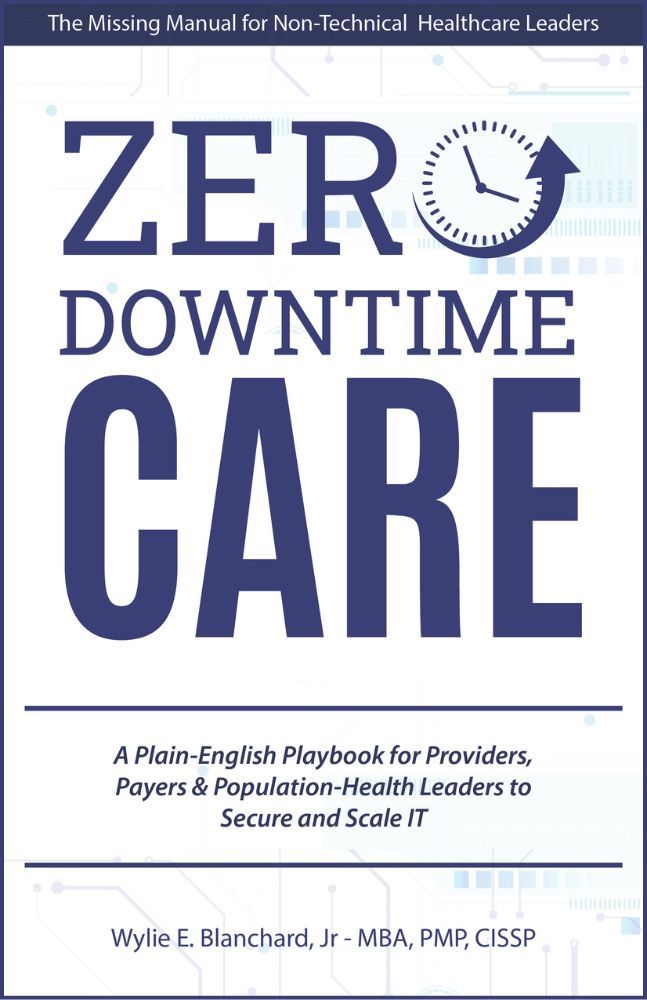 Title + front cover are here: Zero-Downtime Care