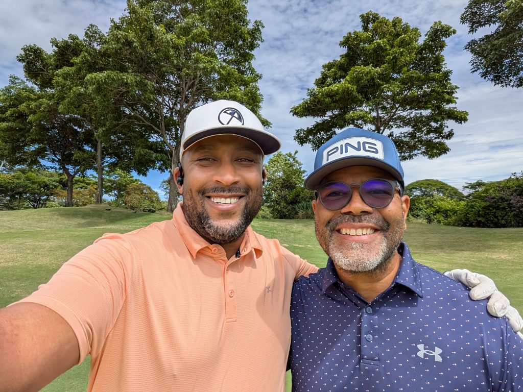 Wylie traveling, golfing and making new friends